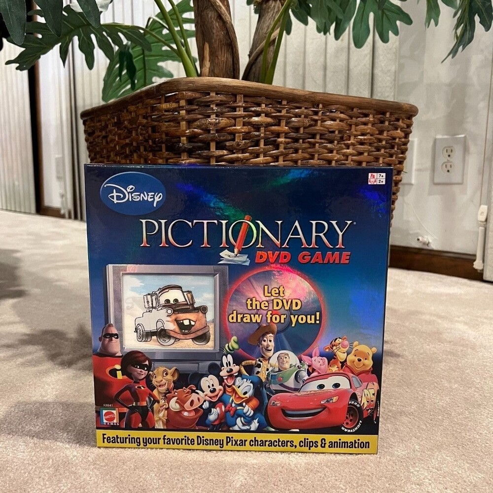 Disney Pictionary DVD Game New Sealed 2007